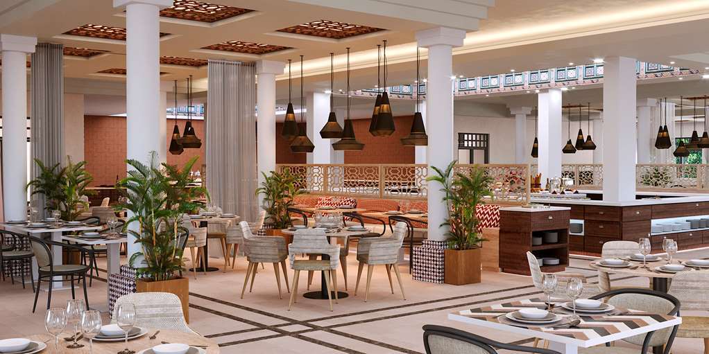 Sol Oasis Marrakech Hotel Ouahat Sidi Brahim Restaurant photo
